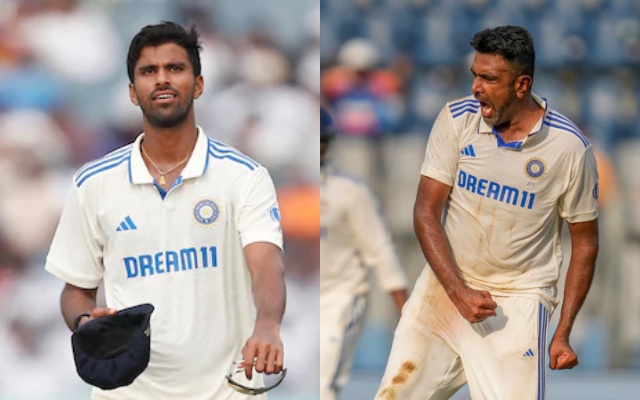 Washington Sundar - Ravichandran Ashwin