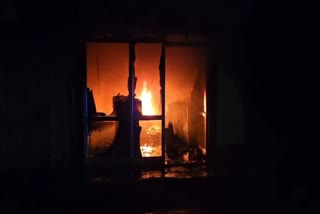 FIRE IN SRI GANGANAGAR