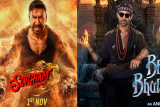 Singham Again vs Bhool Bhulaiyaa 3