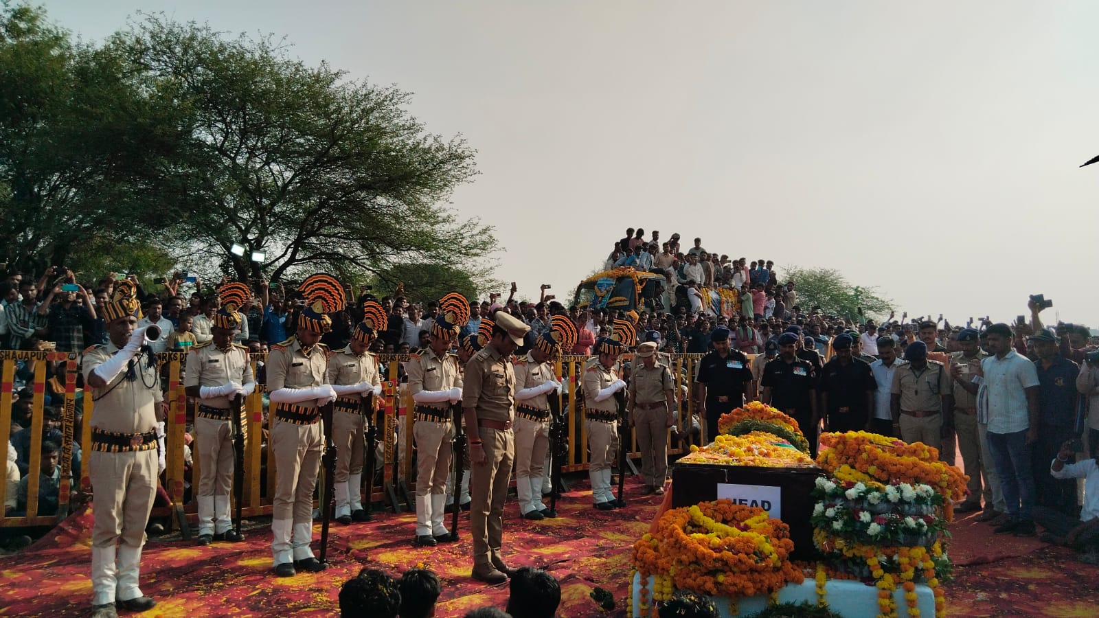 Badrilal yadav Funeral with honours