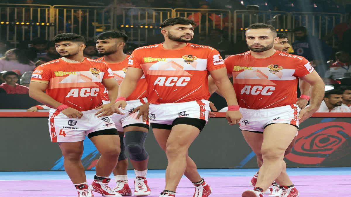 Etv BharatGujarat Giants win against U Mumba