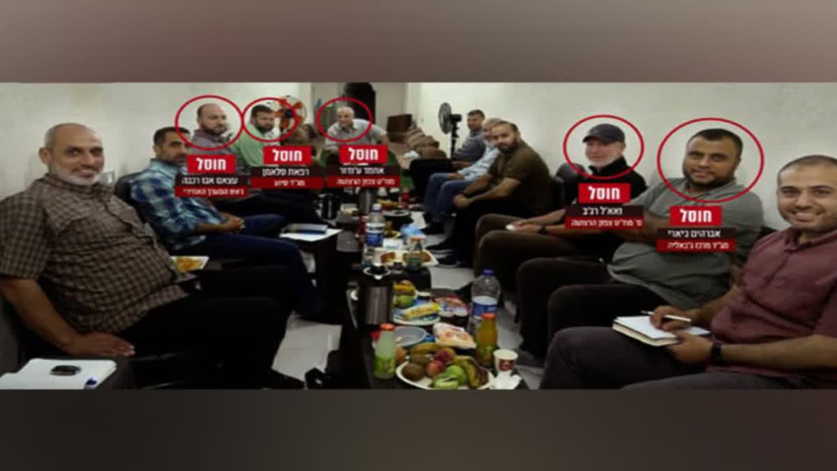 ISRAELI MILITARY RELEASES IMAGE OF HAMAS COMMANDERS IT KILLED