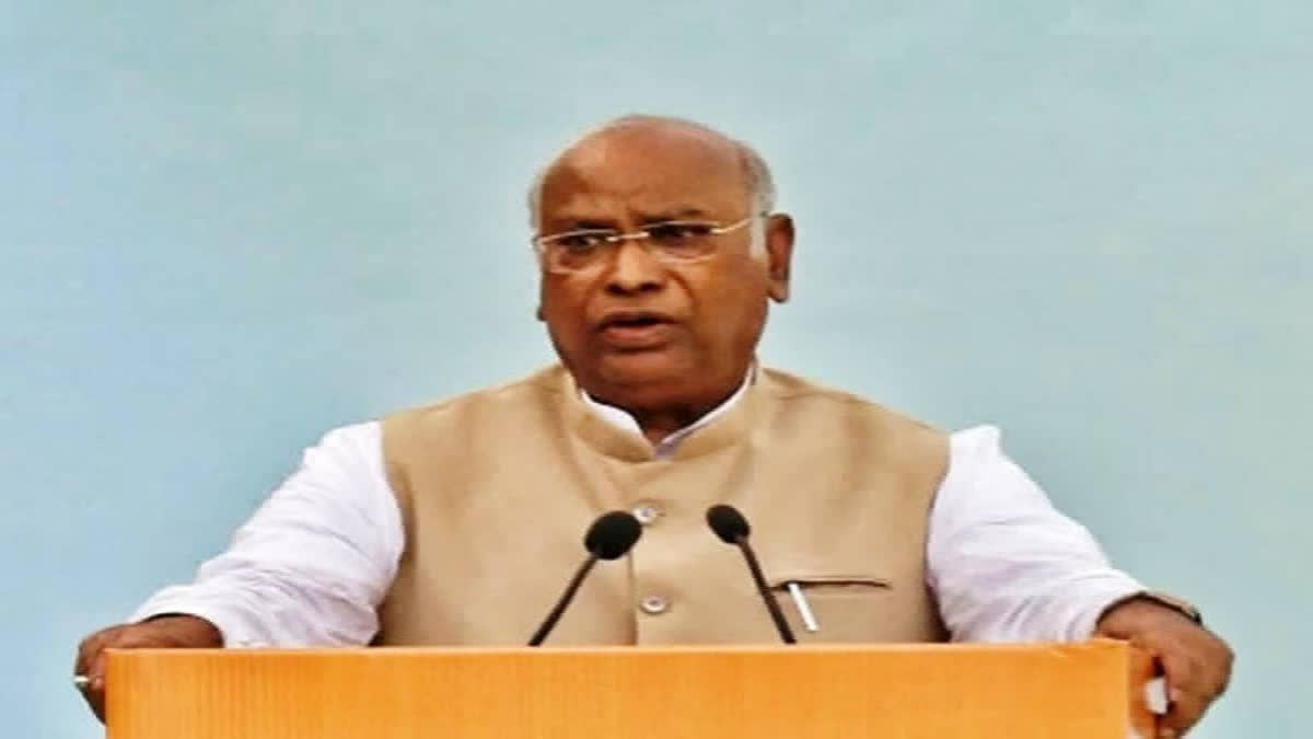 Congress chief Mallikarjun Kharge