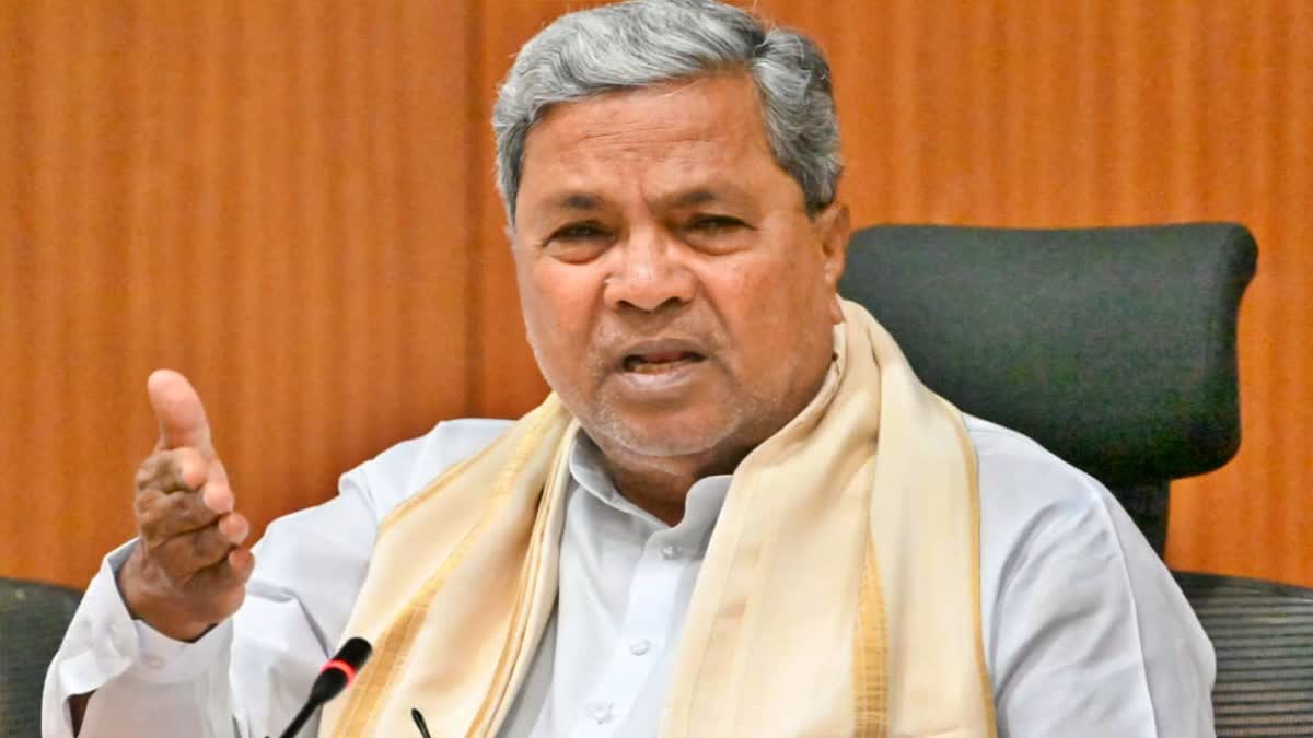 Chief Minister Siddaramaiah