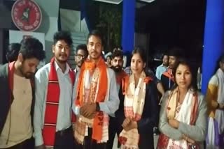 ABVP and CYSS GOT VICTORY IN Madhabdev University STUDENT UNION ELECTIONS