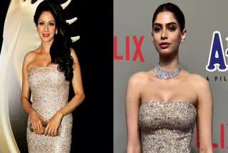 Special dress from mom's closet: Khushi Kapoor wears Sridevi's vinatge gown at The Archies premiere