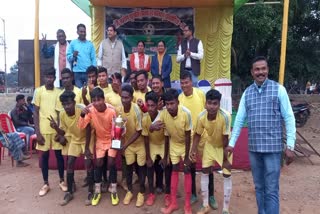 Footbaal Pratiyogita Final Match Played In Dumka