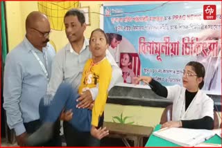 Free medical camp organized in Sivasagar