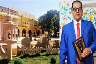 BR Ambedkar Statue installed in Jaipur Wax Museum