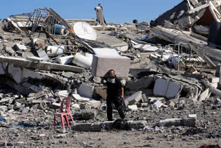 Israel’s widening air and ground offensive in southern Gaza has displaced tens of thousands more Palestinians and worsened the territory's dire humanitarian conditions, with the fighting preventing the distribution of food, water and medicine outside a sliver of southern Gaza and new military evacuation orders squeezing people into ever-smaller areas of the south.