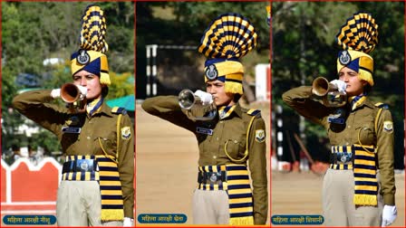 hp police women buglers