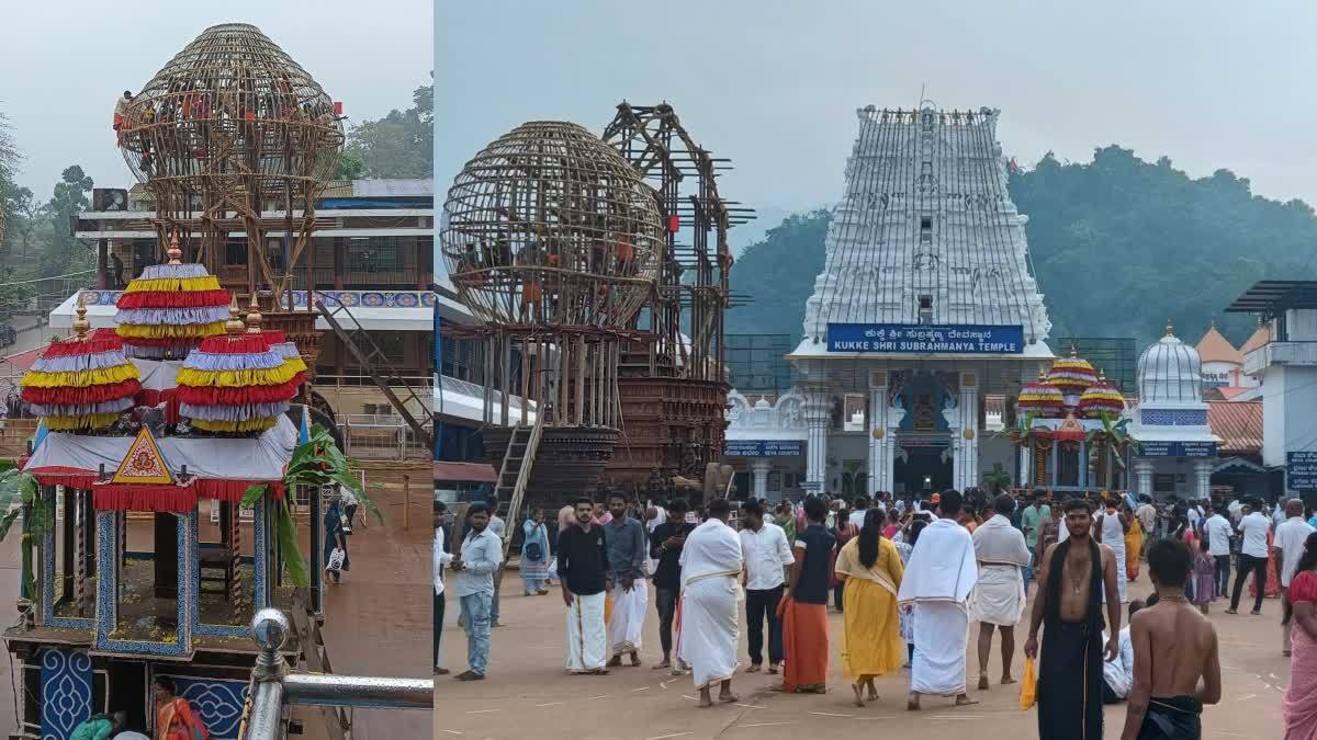 CHARIOT OF KUKKE SUBHRAMANYA