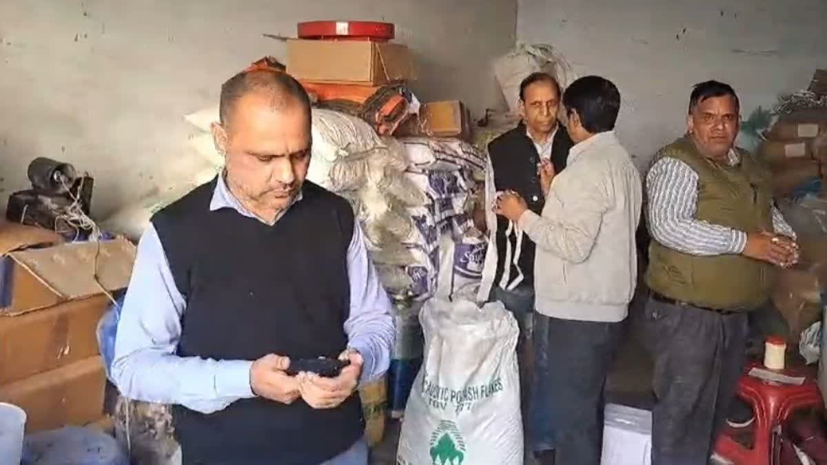 बुलंदशहर में मिलावट का सामान बरामद