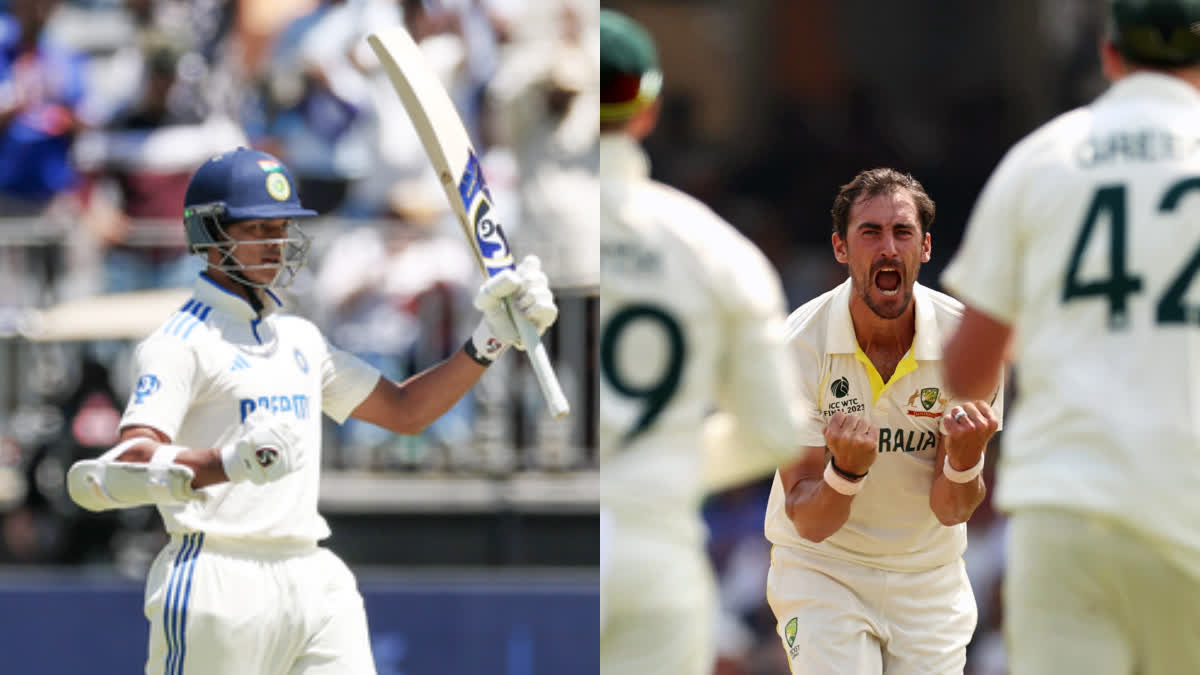 INDIA VS AUSTRALIA 2ND TEST UPDATES  YASHASVI JAISWAL VS MITCHELL STARC  ജയ്‌സ്വാള്‍ മിച്ചല്‍ സ്റ്റാര്‍ക്ക്  LATEST NEWS IN MALAYALAM