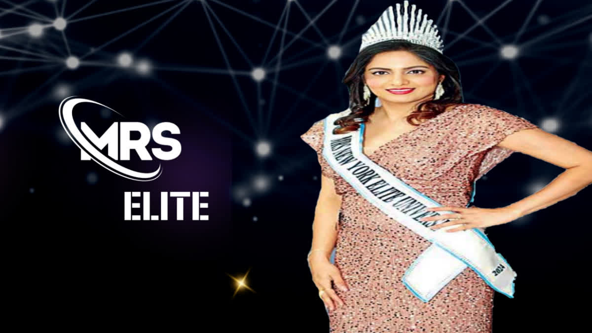 Sushmita Won Mrs New York Elite Universe Title