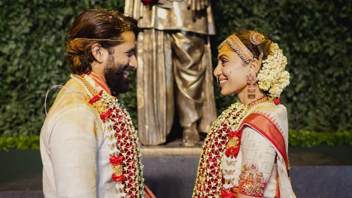 Naga Chaitanya and Sobhita Dhulipala's wedding photo