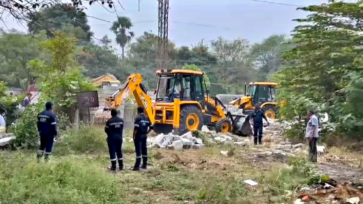 Hydra Demolitions at Jawahar nagar Function Hall