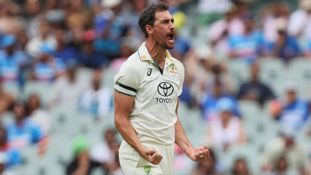 AUS vs IND: Australian Pacer Mitchell Starc Joins Elite 350 Club With Five- Wicket Haul In Adelaide Test