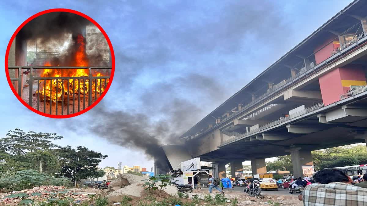 MALAKPET METRO FIRE ACCIDENT