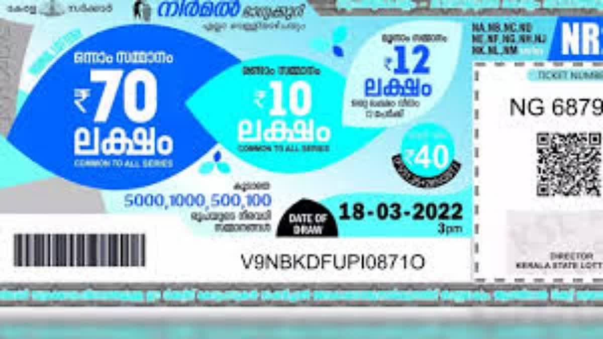 NIRMAL LOTTERY TODAY  KERALA LOTTERY RESULT TODAY  നിര്‍മല്‍ ലോട്ടറി ഇന്നത്തെ ഫലം  കേരള ഭാഗ്യക്കുറി ഫലം വെള്ളി