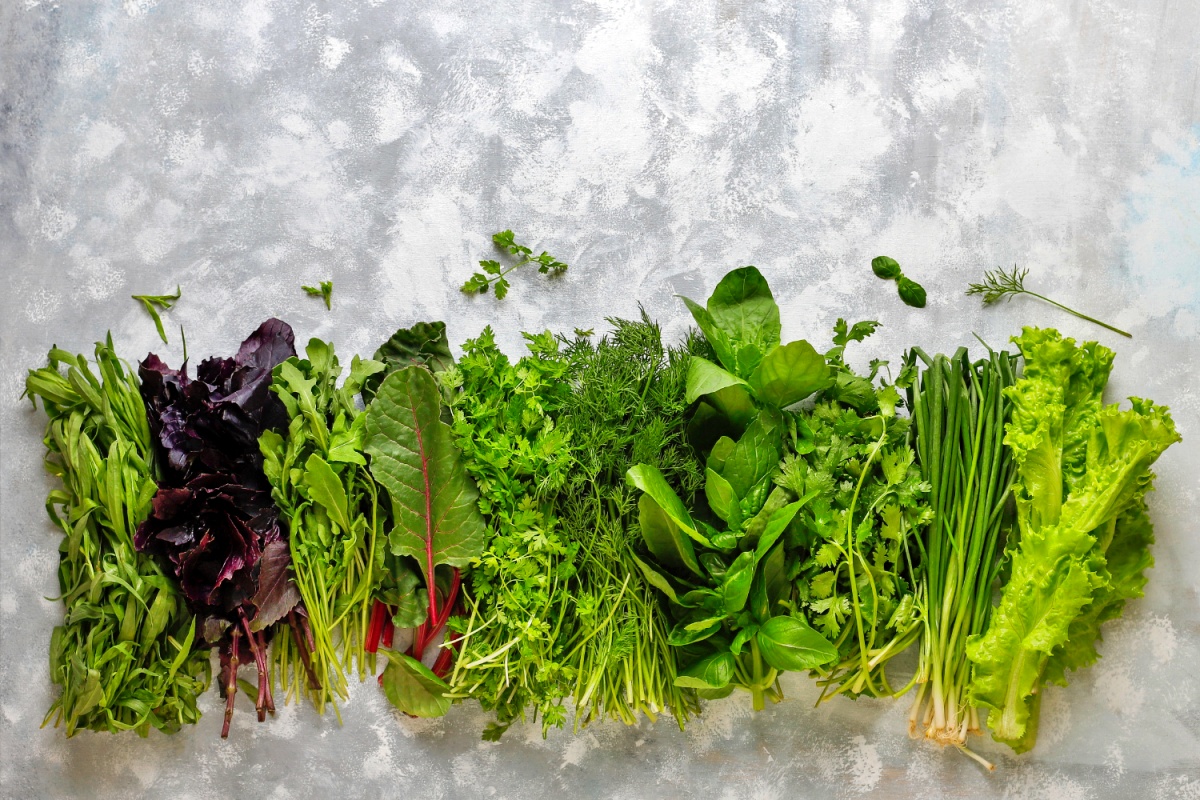 Green leafy veggies are packed with fibre