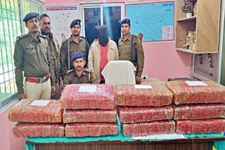 ganja Smuggler Arrested In Saran