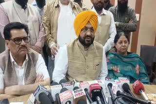 Cabinet Minister Taranpreet Sondh lashes out at central government over farming issue