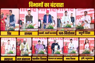 division of departments done among ministers of Hemant cabinet in Jharkhand