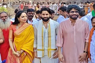 Akkineni Nagarjuna Family Visit Srisailam