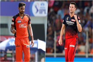 Bhuvneshwar Kumar and josh Hazlewood