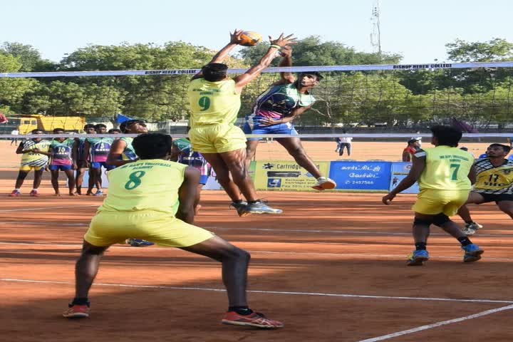 Volleyball player Ambar Kumar Pandey