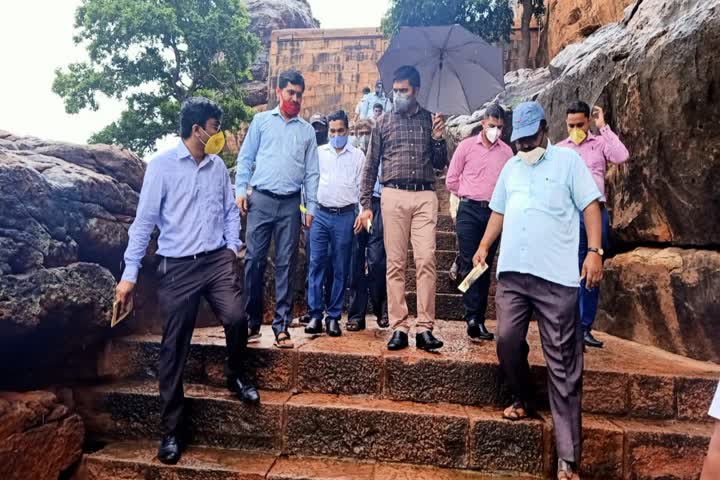 CEO and his group visits badami