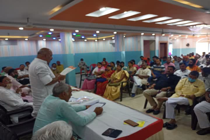 BJP meeting regarding Panchayat elections in Gaya