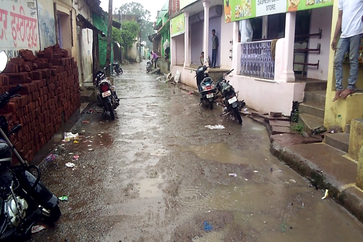 People get relief from humidity after the rain