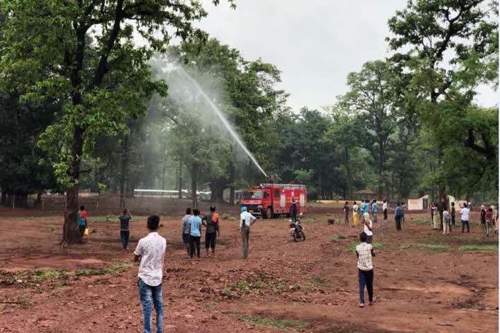 Locust swarm moved towards Kabirdham district