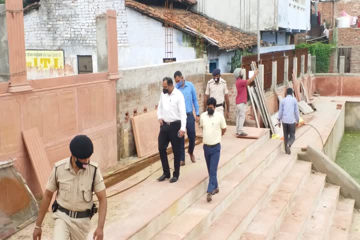 district magistrate inspection godavari lake