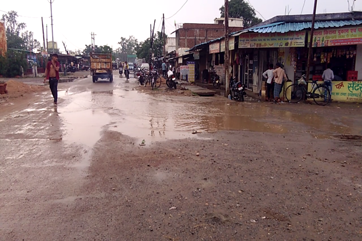 rain after a week in Kawardha