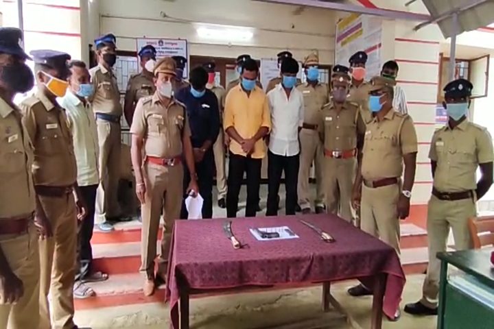 kovilpatti 3 person arrested in gundos act