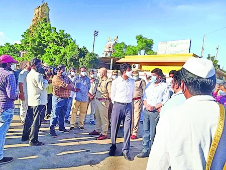 Antarvedi Temple Chariot A team of key branches in the search for causes