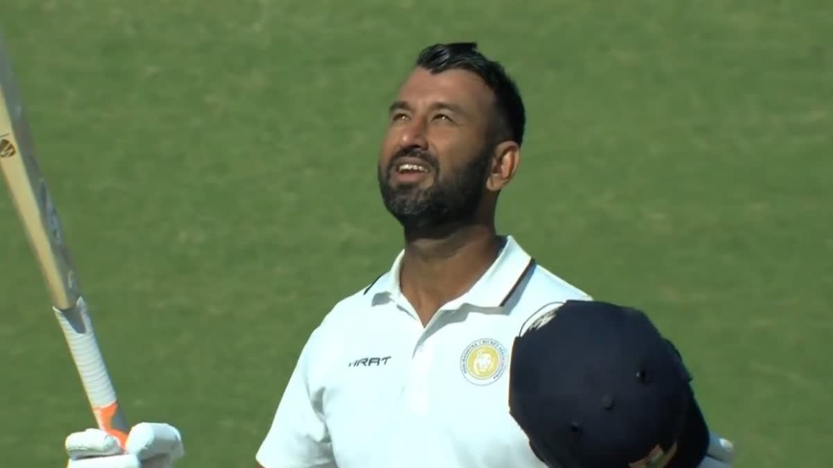 Cheteshwar Pujara  Ranji Trophy 2024  ചേതേശ്വര്‍ പുജാര  രഞ്‌ജി ട്രോഫി 2024