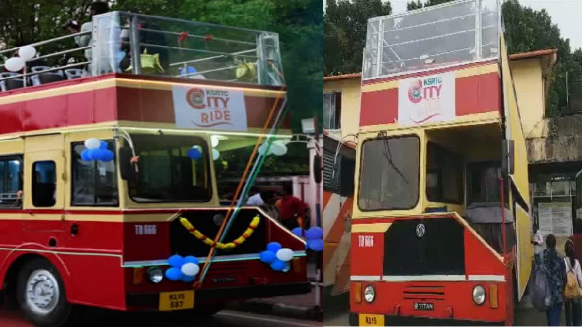 Electric double decker  KSRTC  ഇലക്ട്രിക് ഡബിൾ ഡെക്കർ  കെഎസ്ആർടിസി