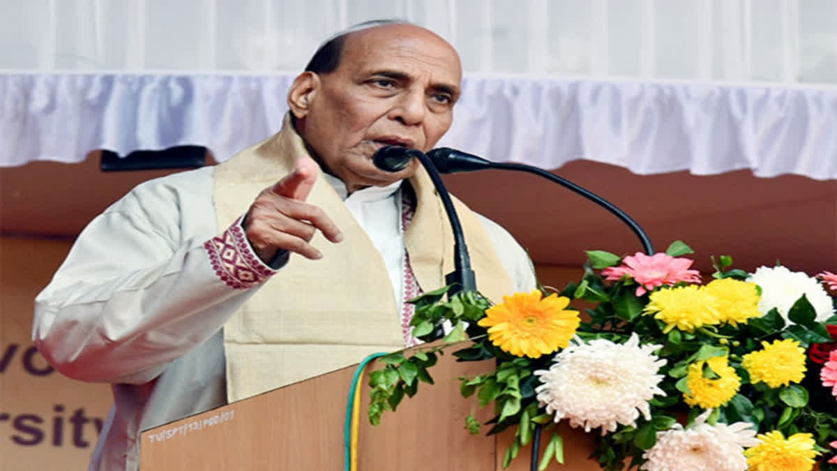 Defence Minister Rajnath Singh