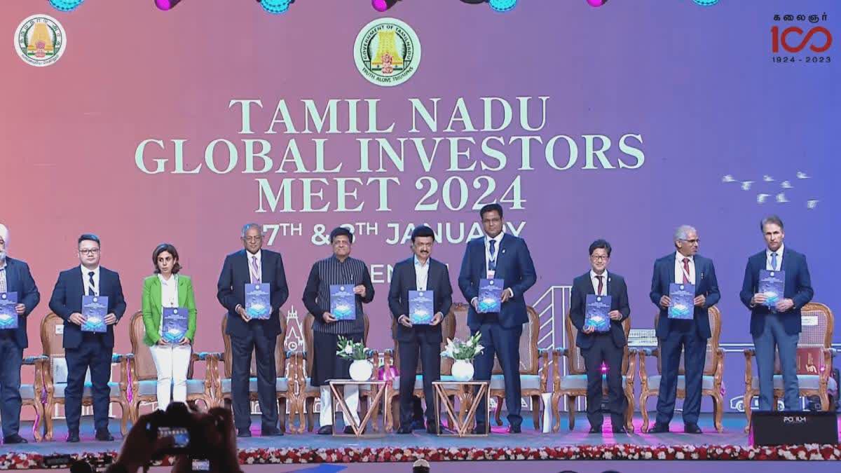 Tamil Nadu Global Investors Meet begins; top companies promise investments, job opportunities