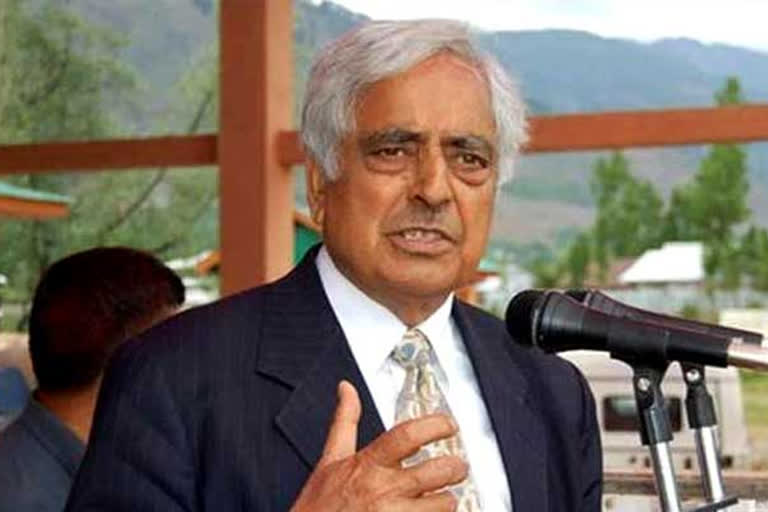 Mufti Mohammad Sayeed India's first Muslim home minister