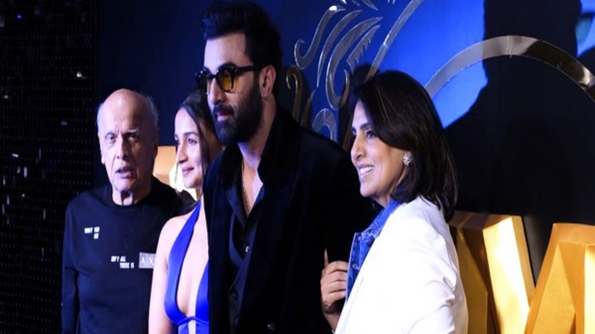 Alia Bhatt, Ranbir Kapoor steal hearts with their chemistry at Animal success party