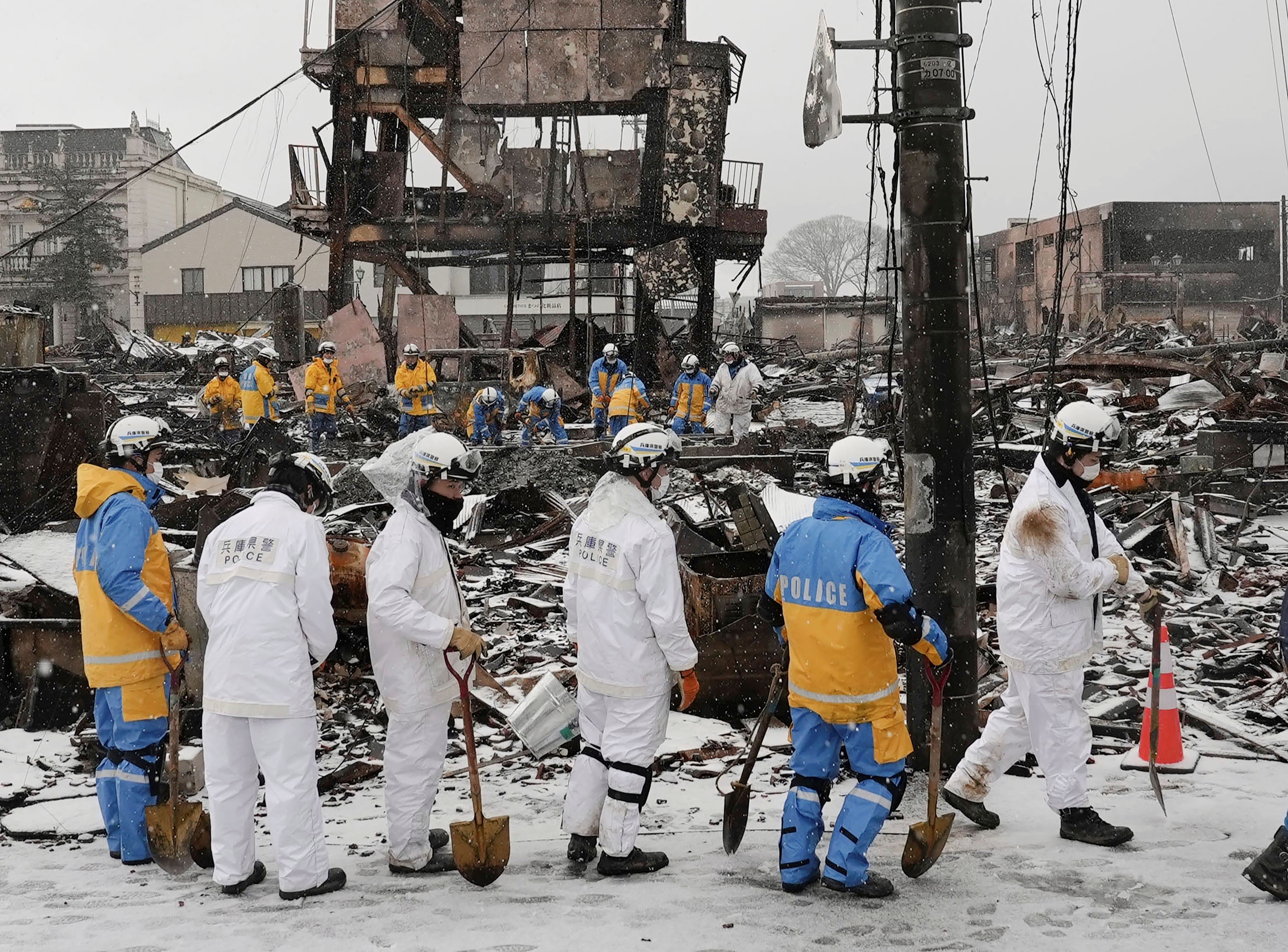 Japan earthquake Old woman rescued