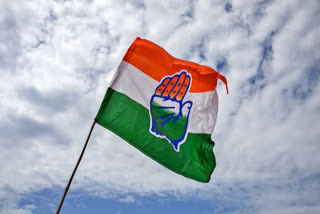 File photo: Congress flag (Source: ETV Bharat)