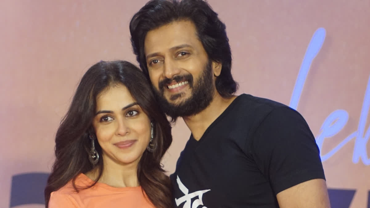 Genelia D'Souza and Riteish Deshmukh