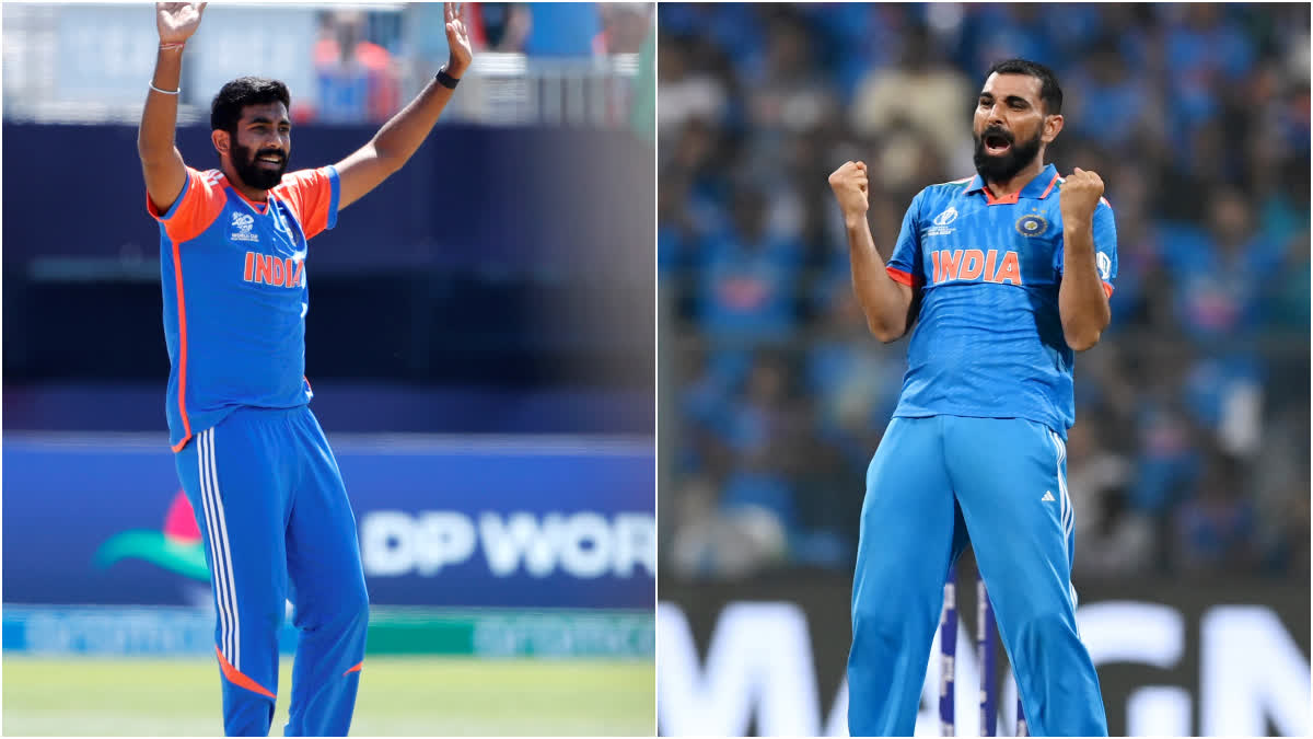 Jasprit Bumrah and Mohammed Shami