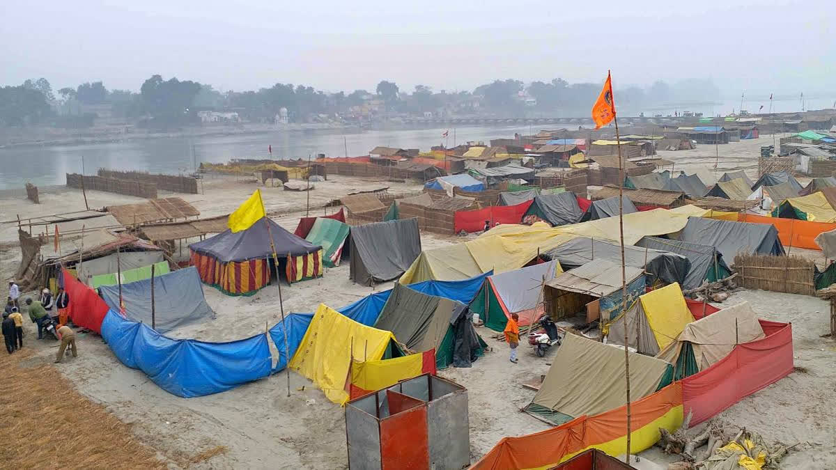 Starting January 13, the Ramnagariya Fair attracts thousands for Kalpvas, a month-long spiritual penance. Participants follow strict routines, including daily Ganga baths and celibacy.